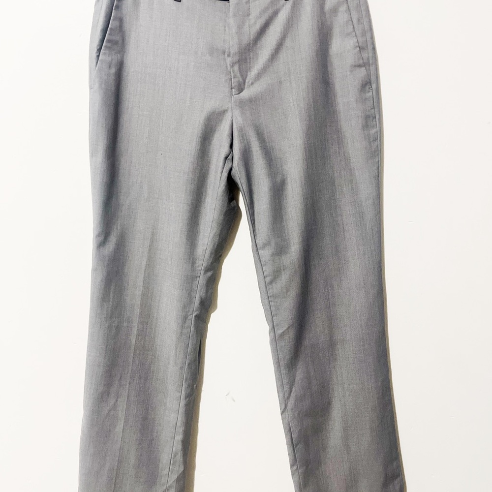 Marc Anthony Gray Dress Pants Straight Leg